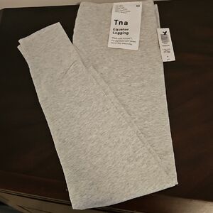 TNA Regular Length Grey Equator Legging, size M